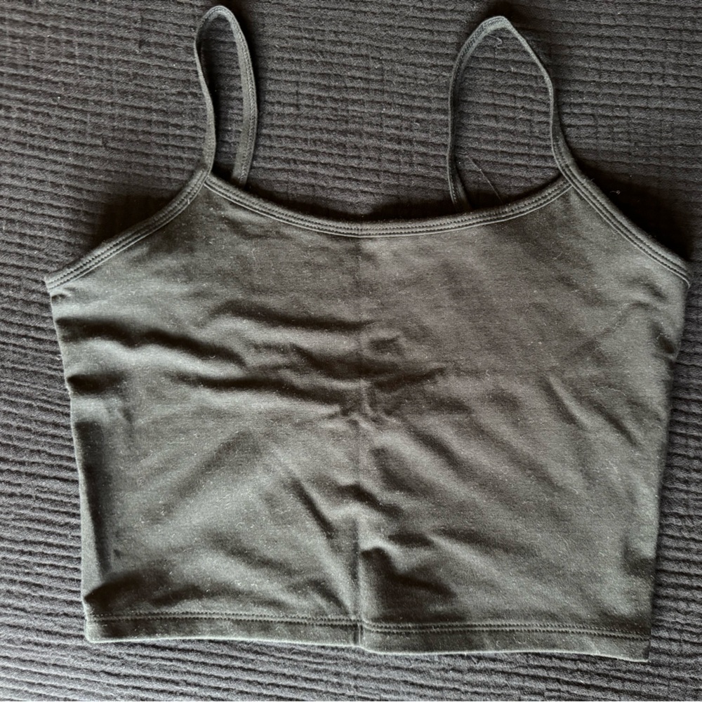 Wild Fable Black Crop Top